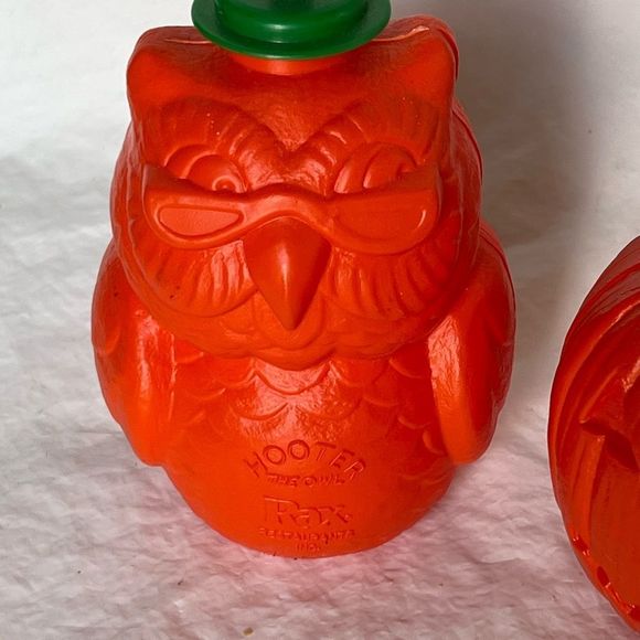 Vintage Rax restaurant child orange drinking cups BUNDLE of 2 - Picture 6 of 7